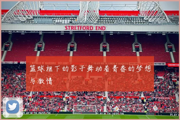 篮球框下的影子舞动着青春的梦想与激情